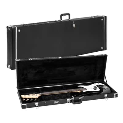🎸 Hard Case for Electric Bass Guitar Made of Pleather with a Plush interior! For Jazz Bass, Precision (P) Bass, EB/SG Bass, Rickenbacker, & More!🎸 image 2