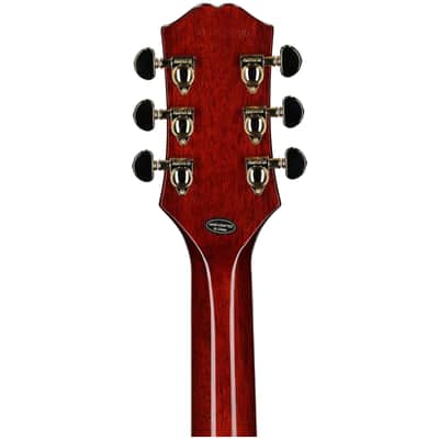 Epiphone Exclusive Les Paul Custom AAA Quilt Top Electric Guitar (with Gig Bag), Heritage Cherry Sunburst image 8