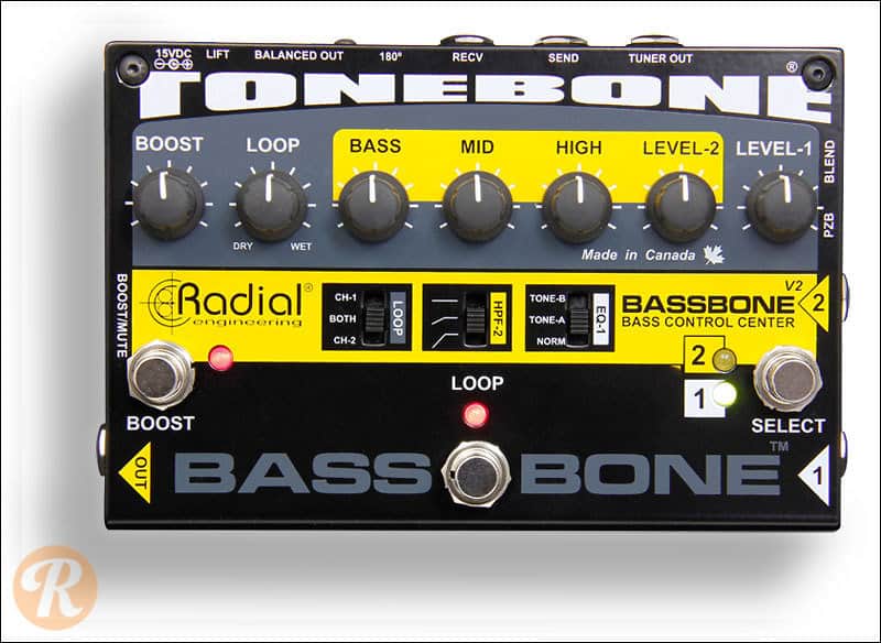 Radial BASSBONE V2 ベースプリアンプ　中古品 Radial Tonebone BassBone V2 | Reverb