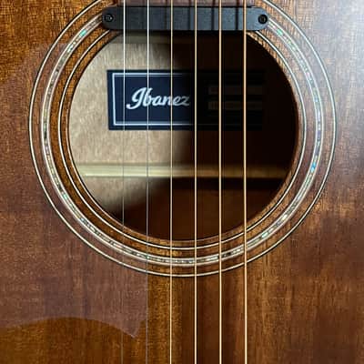 Ibanez AE295L-LGS Natural Low Gloss Lefthand Acoustic Guitar image 4