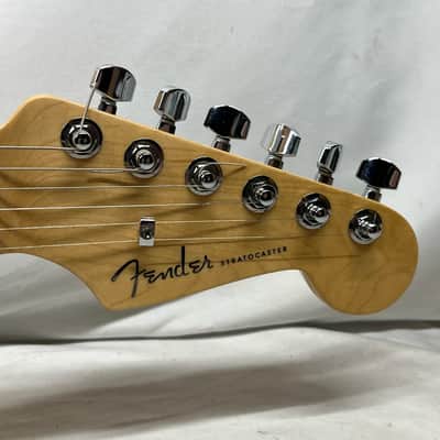 Fender American Elite Stratocaster Strat Electric Guitar - Olympic Pearl image 7