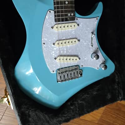 Abasi Guitars Emi 6 2024 - Miami blue image 2