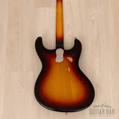 1978 Mosrite Ventures Model Vintage Guitar Sunburst w/ Moseley, Case image 3