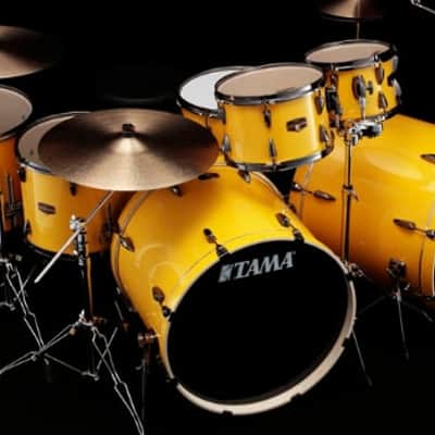 Tama Imperialstar Limited Edition 7pc Drum Kit w/Hardware Inspired by Lars Ulrich - IE72ZH8WBNELY image 2