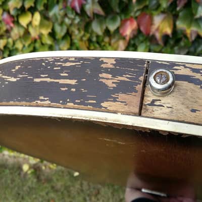 Orfeus Thinline Bass 1970 Sunburst image 11