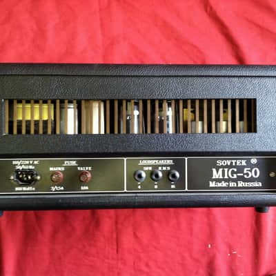 Sovtek Mig-50 50 watt guitar amplifier head image 10