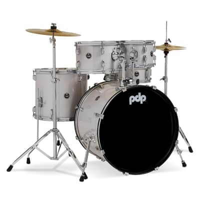 PDP PDCE2215KT Centerstage 10/12/16/22/5x14" 5pc Drum Set with Hardware & Cymbals