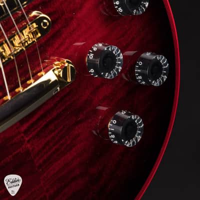 Gibson Custom Shop Made 2 Measure Les Paul Custom Figured Red Widow 9.15 #CS600542 image 14