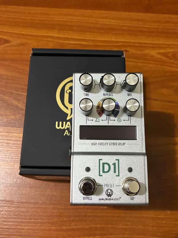 Walrus Audio Mako D1 MKII High-Fidelity Stereo Delay 2024 - Present - Silver image 1