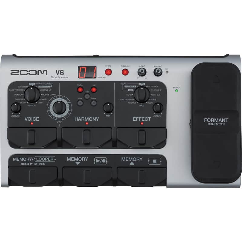 Zoom V6-SP Vocal Effects Processor image 1