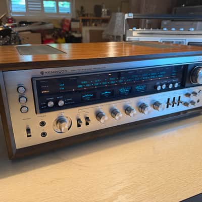 Kenwood Model Eleven AM FM Stereo Receiver Fresh Pro Service Near Mint Champagne image 5
