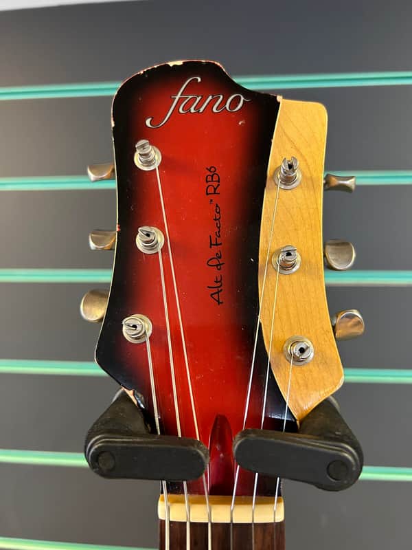 Fano Alt De Facto RB6 Red Burst 2019 Semi-Hollow Electric Guitar