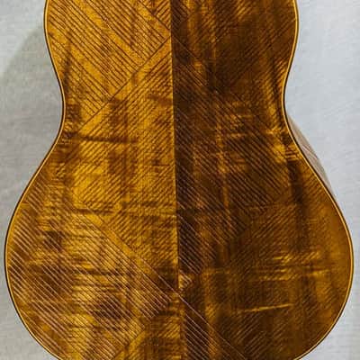 Tenor Ukulele Balinese Koa Handmade by Blueberry Mermaid Motif Pre-Order 90 Day image 6
