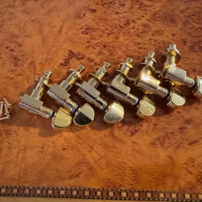 Grover 205C6 Mini Rotomatic 6-in-Line Tuning Machines 2010s - Gold image 3