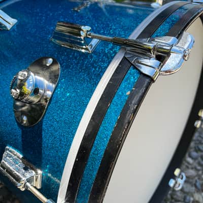Rogers Holiday Bop 12/14/18 1960's - Blue Sparkle Pearl image 17