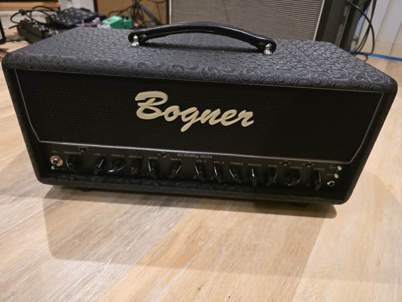 Bogner Ecstasy 3534 3-Channel 35-Watt Guitar Amp Head 2019 - Present - Black Comet image 1