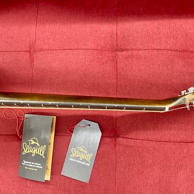 Seagull S6 Original QIT Acoustic-Electric Guitar - Natural image 11