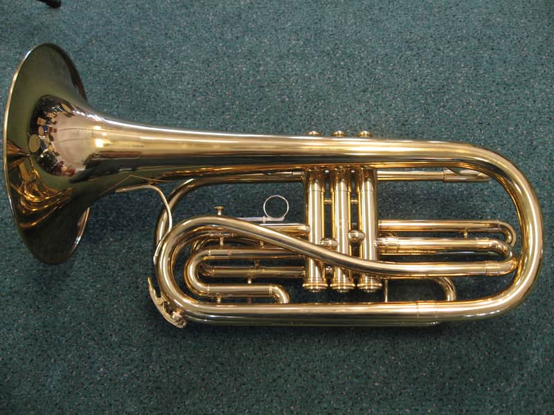 King 1130 Flugelbone/Marching Trombone | Reverb