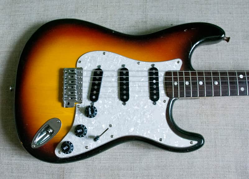 ESP Navigator Esparto Stratocaster Sunburst 1975 | Reverb