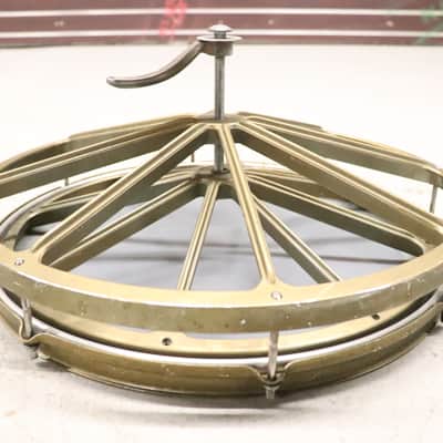 Remo 16" Roto Tom Drum Gold / Chrome Vintage 1970's image 6