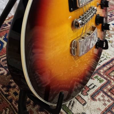 COLLECTORS! 1983 Custom Hagstrom Super Swede Tobacco/Cherry Burst 1983 Sweden image 4