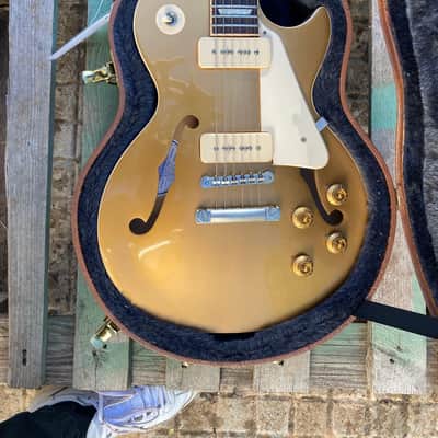 Gibson ES-Les Paul P-90 VOS Memphs - Gold image 11