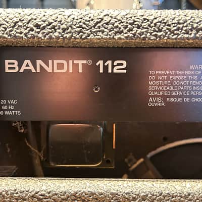 Peavey Bandit 112 Solid State Combo Amp image 9