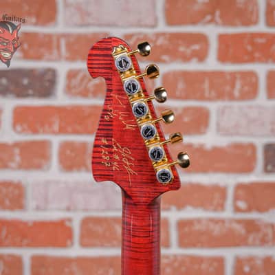 Knaggs Larry Mitchell Signature Severn Limited Edition #46 T1 Flame Maple Top/Neck Burgundy/Copper 2022 w/OHSC image 10