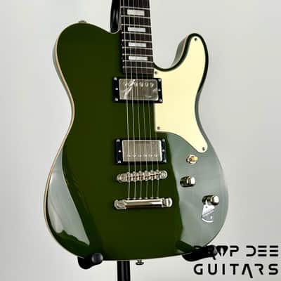 Schecter Diamond Series Jack Fowler PT Electric Guitar - Drab Green image 3