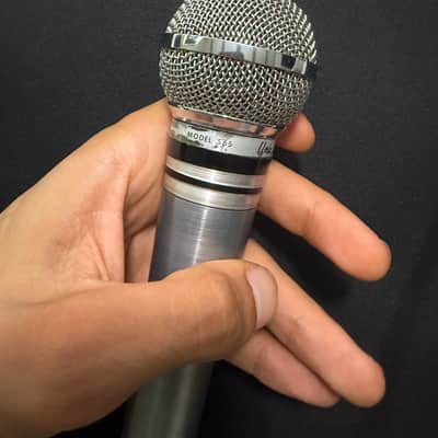 Shure vintage565 Unisphere I Dynamic Microphone - Made in USA (The Woodstock Mic) 1960-1970 - grigio image 2