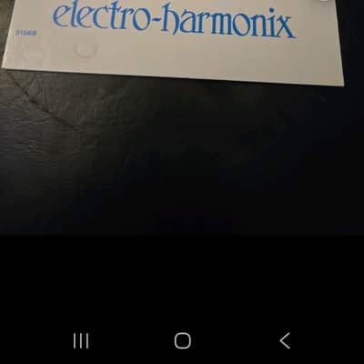 Electro-Harmonix Big Muff Pi V7 (Civil War) 1991 original & stock/King of Fuzz image 5