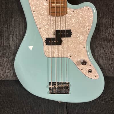 Fender Mark Hoppus Signature Jaguar Bass  - Daphne Blue image 2