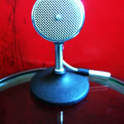 Vintage RARE 1950's era Knight 4550 dynamic cardioid microphone Hi Z / Electro Voice 664 Dual Z w cable # 2 image 4