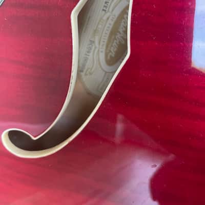 Washburn HB35-WRK Semi-Hollowbody 2010s - Wine Red image 9
