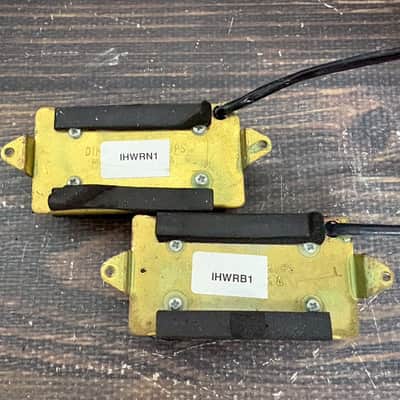 DiMarzio IBZ RG IHWR N1 B1 Bridge Neck Humbucker Pickup Set Ibanez image 2