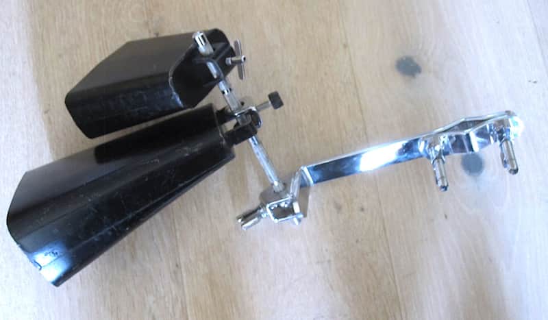 2 Cowbells & Gibraltar Mount Bracket image 1