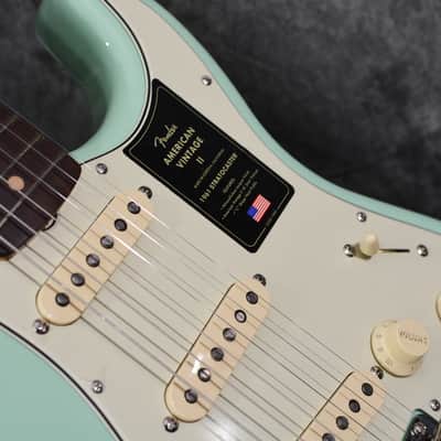 Fender American Vintage II 61 Stratocaster Reissue 2026 Seafoam Green w Deluxe case & FAST Shipping image 8