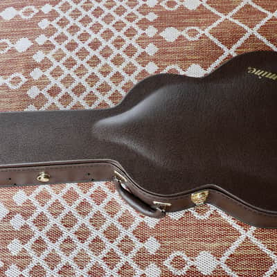 Takamine GC500 Pro Series Hardshell Case For NEX Acoustic Guitar Brown image 1
