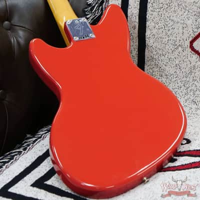 Fender Kurt Cobain Jag-Stang Rosewood Fingerboard Fiesta Red image 9