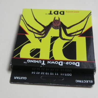 ONE SET new in package DR DDT-11 Drop-Down Tuning Electric Guitar Strings (11, 15, 19, 32,42, 54) Nickel-Plated Steel, Coated Core Technology, Core Wire: Hexagonal image 14