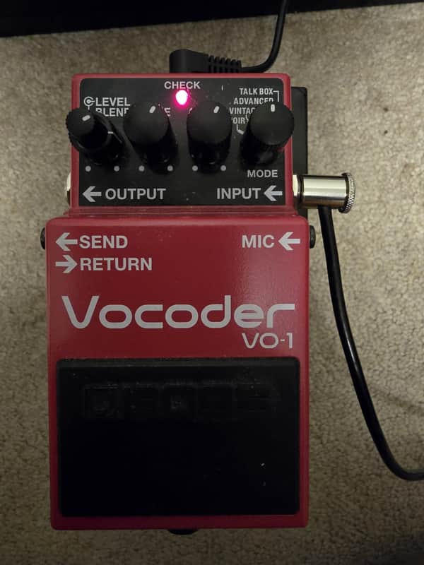 Boss VO-1 Vocoder 2016 - Present - Red image 1