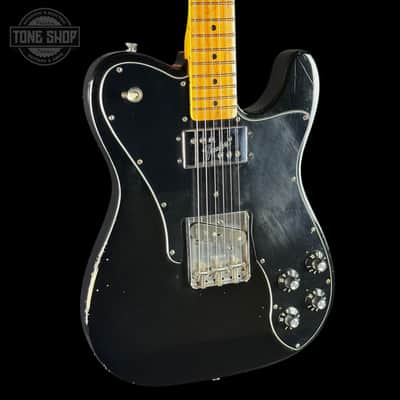 Used 2011 Fender American Vintage '72 Telecaster Custom Black w/case TSU24250 image 4