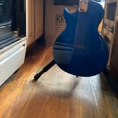 Antoniosai Telecaster 2012 - Blue with mother of pearl inlay image 10