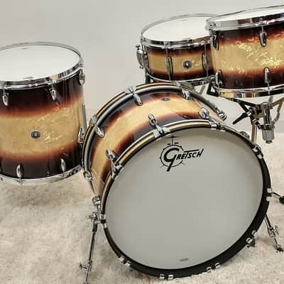 Gretsch 22/13/16/6.5x14" Brooklyn Drum Set - Exclusive Espresso Burst image 3