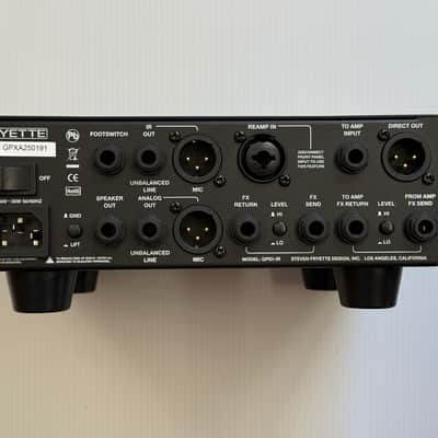 Fryette Valvulator GP/DI IR 1W Tube Direct Recording Tube Amplifier Head Regular White image 3
