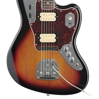 Fender Kurt Cobain Jaguar Electric Guitar 3 Color Sunburst with Case image 3