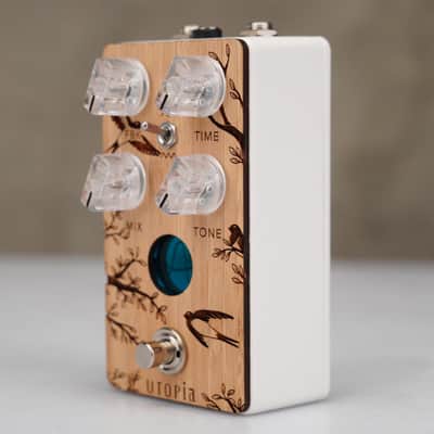 Anasounds Utopia Delay Mk2 Guitar Effects Pedal w/ Box #59248 image 7