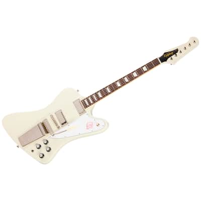 1963 Firebird V Maestro Vibrola Reissue Polaris White + Etui Epiphone image 2