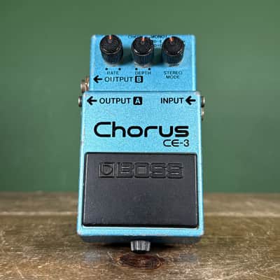 Boss CE-3 Chorus (Green Label) 1988 - 1992 - Blue image 2