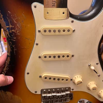 Fender American Vintage '59 Stratocaster AVRI with MJT body & Custom Shop pickups image 20